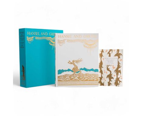 THE FOLIO SOCIETY, HANSEL AND GRETEL, in turquoise sleeveCondition of book is generally good. outer slip with indent to gilt 