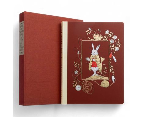 THE FOLIO SOCIETY, ALICE IN WONDERLAND, in fitted red boxCondition generally good. Book well kept. Slip cover with some creas