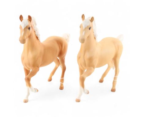 BESWICK, TWO HORSE FIGURES, each number 1261each 18cm wideQty: 2