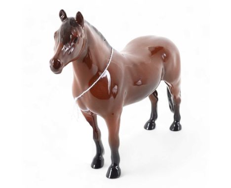 BESWICK, HORSE FIGURE, unmarked15cm high