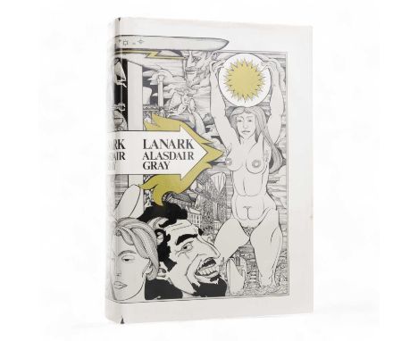 ALASDAIR GRAY, LANARK, - SIGNED FIRST EDITION, CANONGATE, 1981 signed Alasdair Gray 27 Feb 1981 to interior, hardback, with d