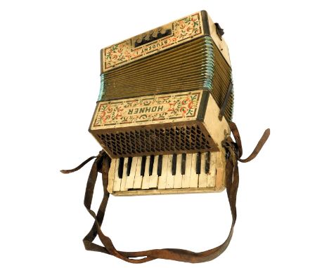 A Hohner student accordion. (AF)
