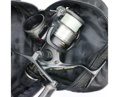 Shimano baitrunner 5000 Aero with spare spool. P&amp;P Group 2 (£18+VAT for the first lot and £3+VAT for subsequent lots) 