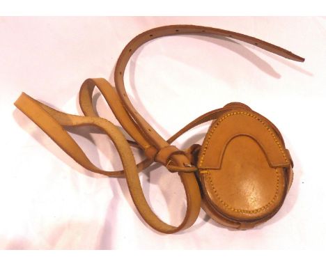 TG &amp; Co London British WWII MKIII marching compass, in leather case, dated 1942. P&amp;P Group 1 (£14+VAT for the first l