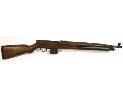 Czechoslovakian self loading CZ 52 SLR with folding bayonet, old spec deactivated retaining full moving parts, with deactivat