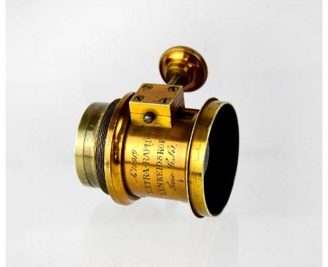 C.P. GOERZ BERLIN; an Extra-Rapid Lynkeioskop Serie C No. 1 lens, serial no. 10019.Condition Report: - The lens shows signs o