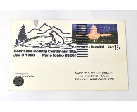 MUHAMMED ALI; a first day cover bearing the iconic boxers' signature.Condition Report:   - We have not authenticated this sig