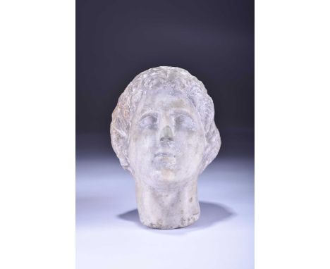 Bust of Alexander the Great, Hellenistic period, 4th-1st century BCA fine-grained marble bust of Alexander the Great, the hea