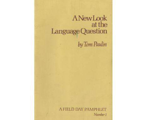 Field Day Pamphlets: Heaney (S.), Paulin (T.), Deane (S.), Kearney (R.), Kiberd (D.) & others Field Day Pamphlets, No's 1 -15