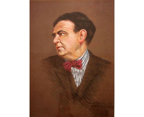 Michael O'Nuallain (1928 - 2016)Irish Authors: O'Nuallain (Michael) - Artist's Proof, a group of four cold. Portrait Prints o