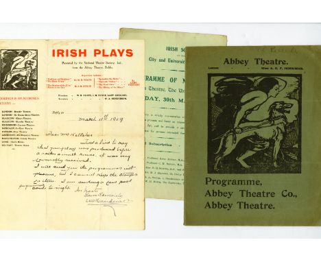 Abbey Theatre: Kelleher (D.L.) An original Abbey Theatre Programme for first production of Stephen Grey A Dream and An Incide