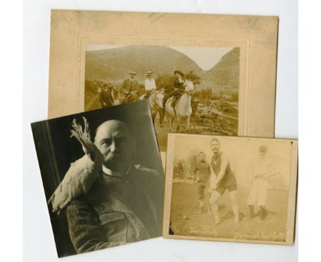 [Hyde (Dr. Douglas)]  A folder containing mostly original Photographs and Prints, as follows:-  Killarney, Gap of Dunloe.  A 