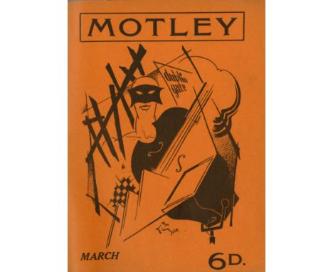 Very Fine Complete FileDublin Gate Theatre.  Motley (periodical), ed. Mary Manning, Vol. I No. 1 (March 1932) - Vol. III No. 