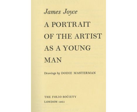 Joyce (James) - Folio Society: Dubliners, L. 2003; also Portrait of the Artist, L. 1965. Both illus., cloth & in orig. slipca