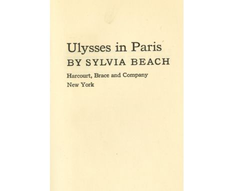 [Yeats (W.B.) & Others] Hone (J.) W.B. Yeats - 1865 - 1939, 8vo L. (Mac Millan & Co.) 1942, frontis and various newscuttings 