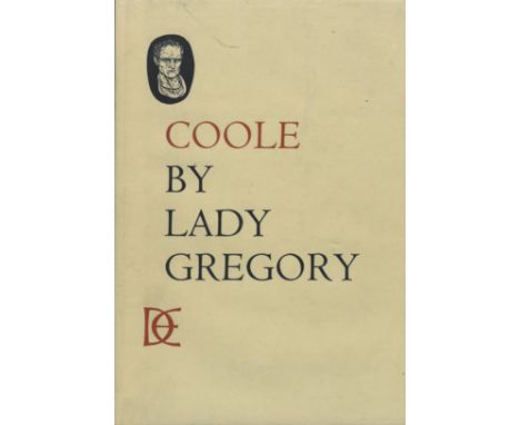 Dolmen Press Editions X: Gregory (Lady) Coole, Completed from the Manuscript. Sm. folio D. 1971. Lim. Edn. 1050 Copies, decor