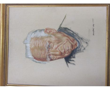 Peter Deighan (b. 1941)"Peadar O'Donnell," Author, Republican, Socialist. Oils on canvas, approx. 49.5cms x 39.5cms (19 1/2" 