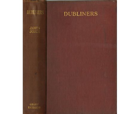 "There's No Friends Like the Old Friends"Joyce (James) Dubliners, 8vo, L. (Grant Richards) 1914, First Edn., hf. title, add p