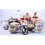 An Alan Caiger-Smith Aldermaston pottery tankard and other studio pottery