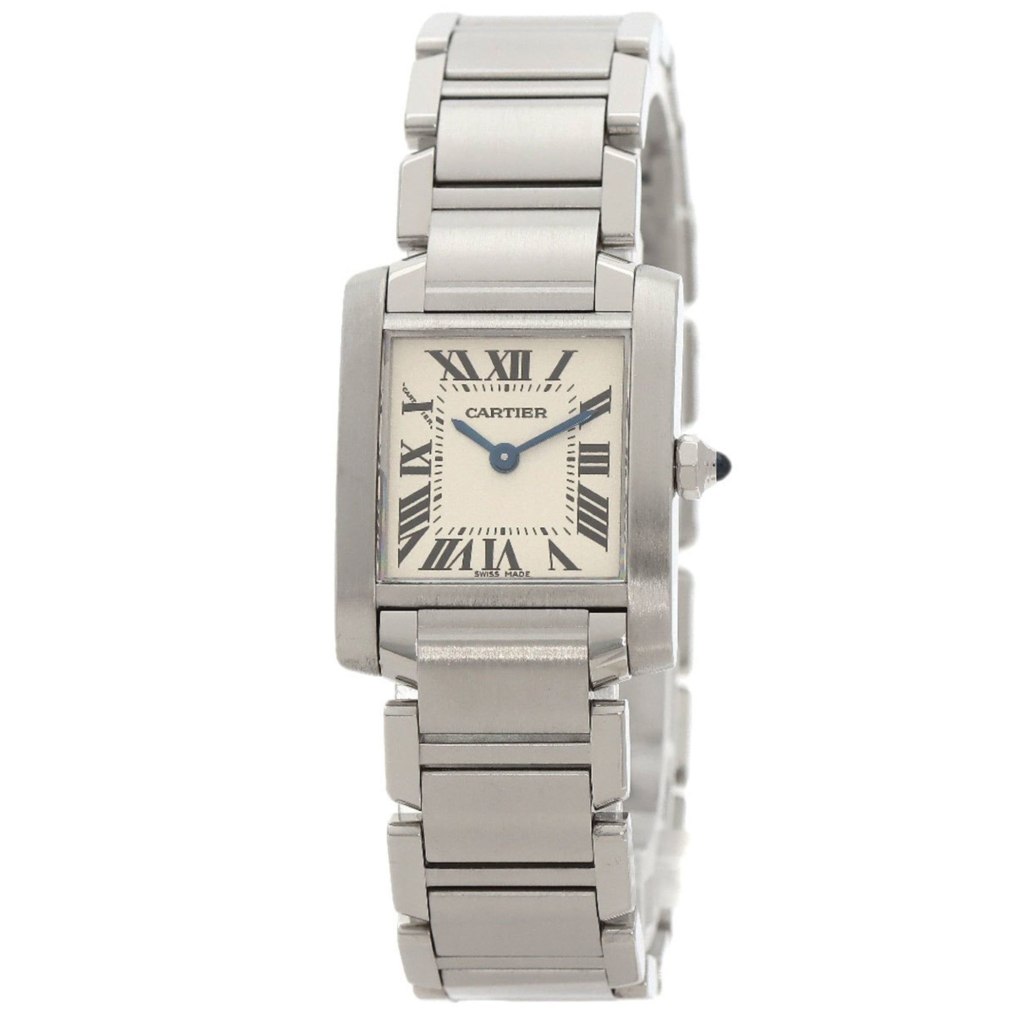 Cartier Tank Française W51008Q3 SM Watch in Stainless Steel/SS for Women