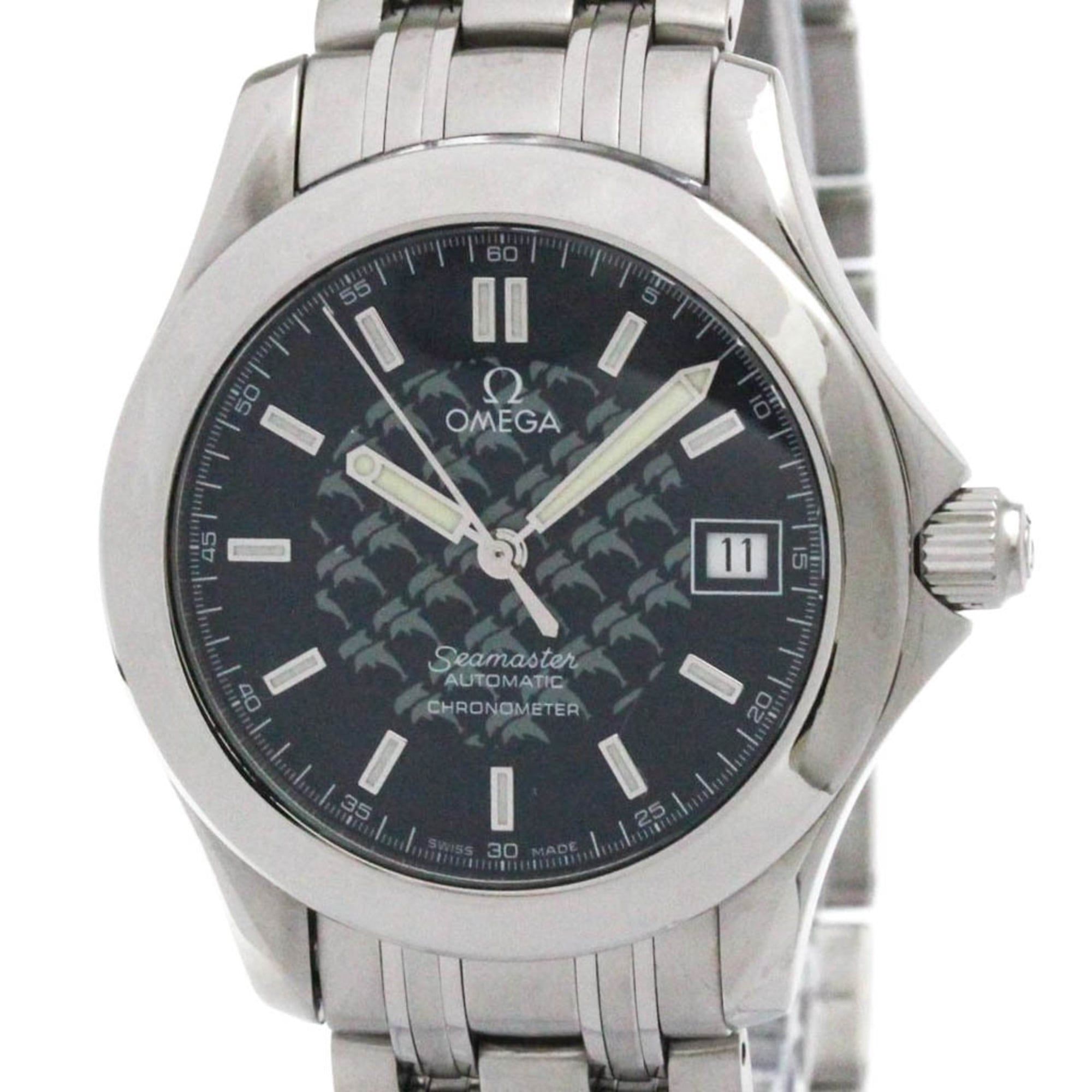 OMEGA Seamaster 120M Jacques Mayol Automatic Watch 2500.80 Polished