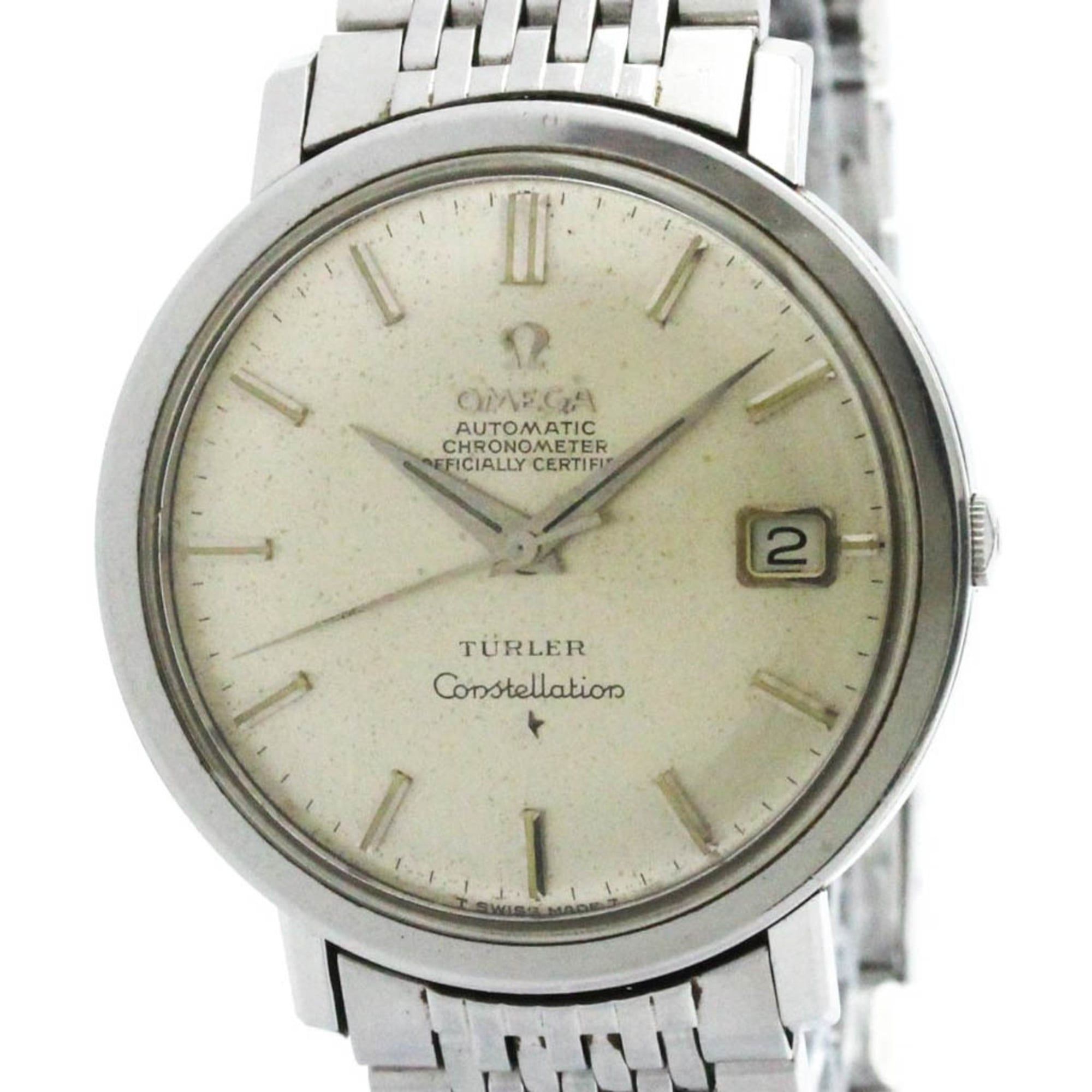 Vintage OMEGA Constellation Chronometer Cal.561 Steel Watch 168.004