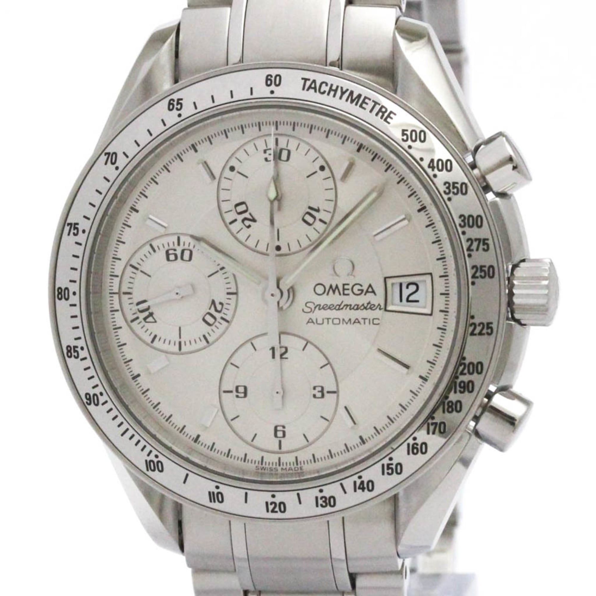 OMEGA Speedmaster Date Steel Automatic Mens Watch 3513.30 Polished