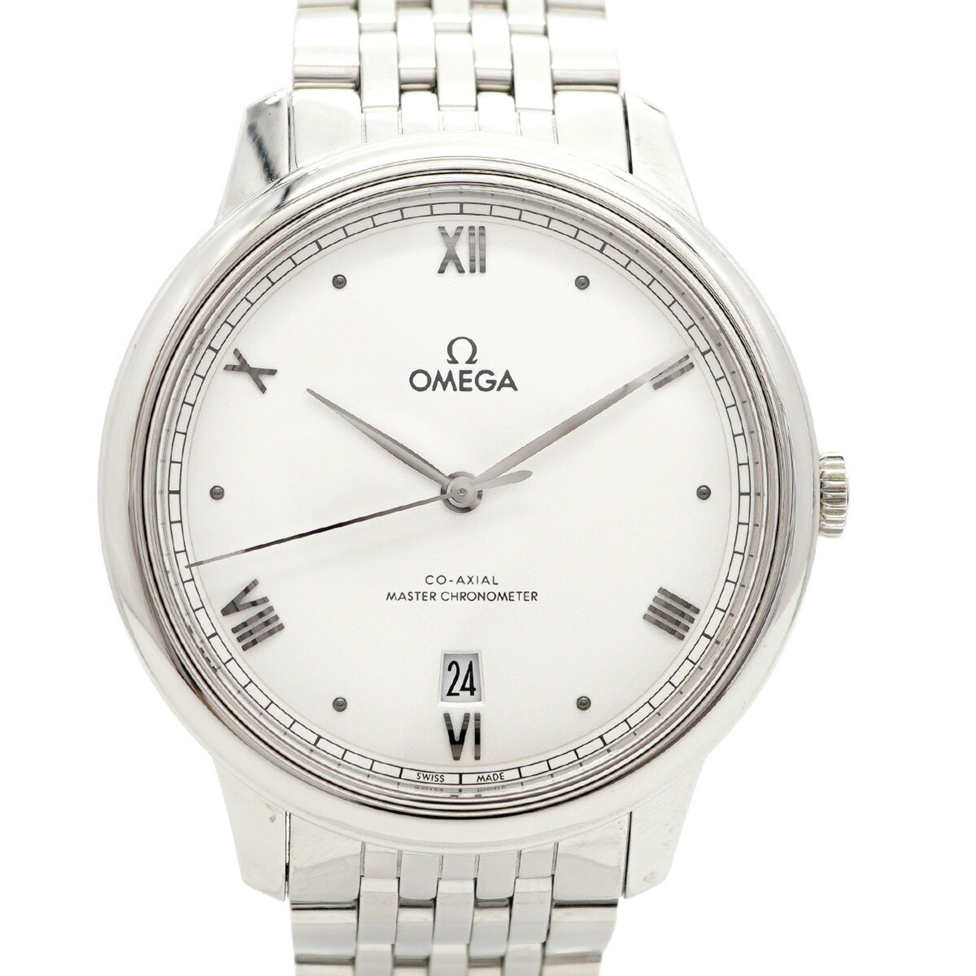 Omega De Ville 434.10.40.20.02.001 White Dial Men's Watch