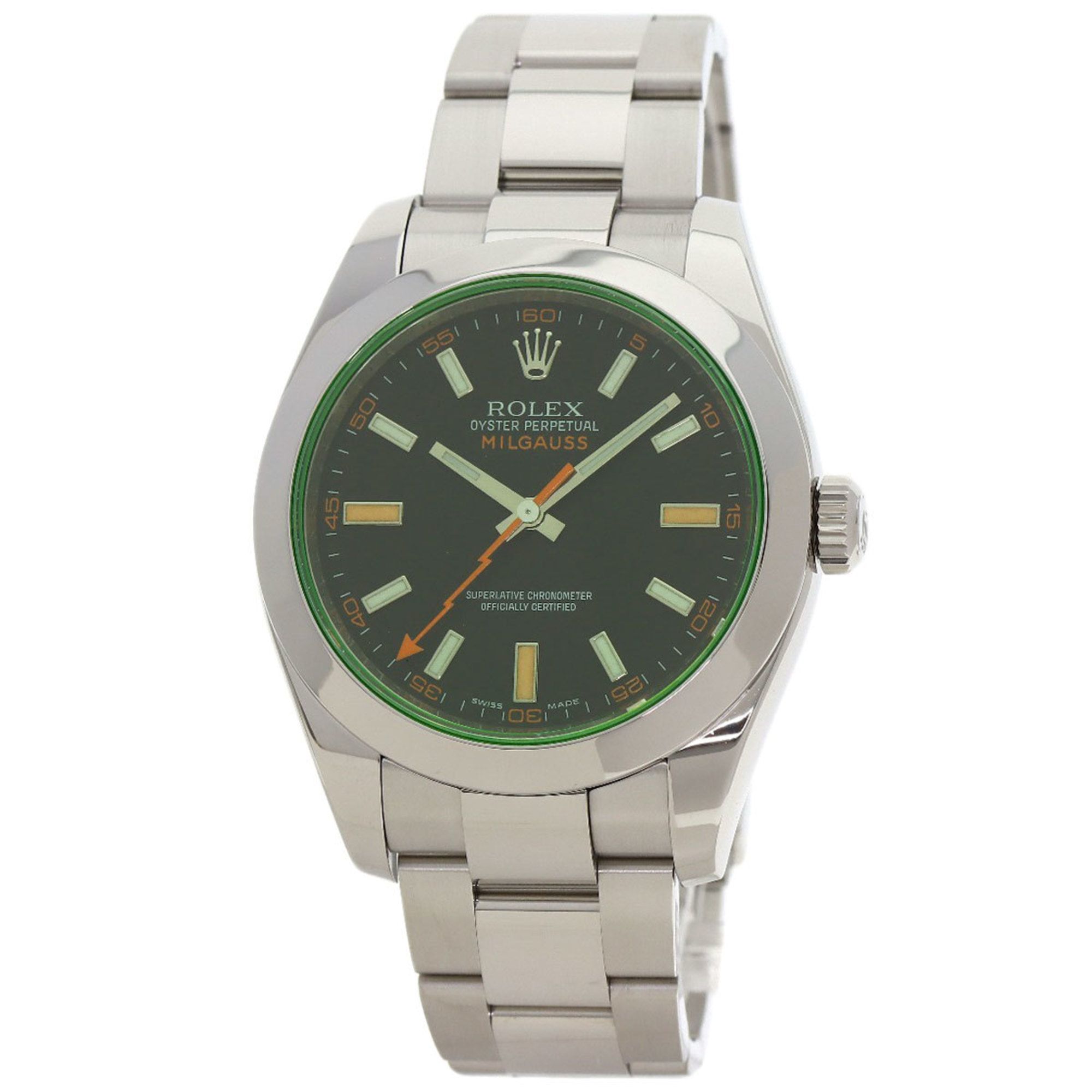 Rolex 116400GV Milgauss Watch Stainless Steel/SS Men's ROLEX