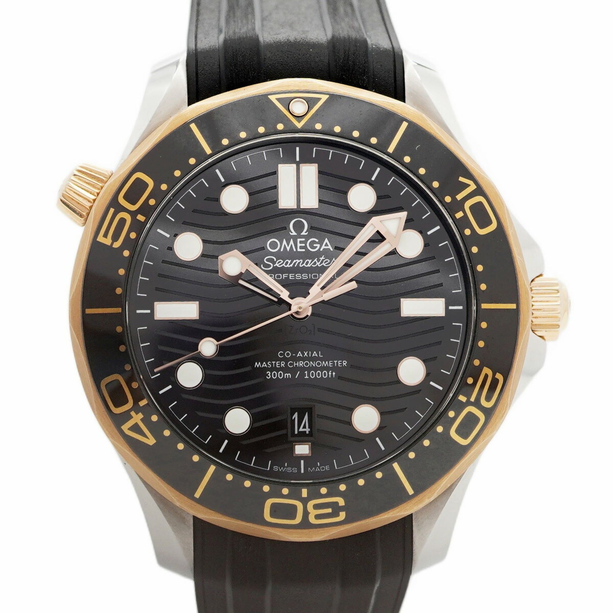 Omega Seamaster 210.22.42.20.01.002 Black Dial Men's Watch