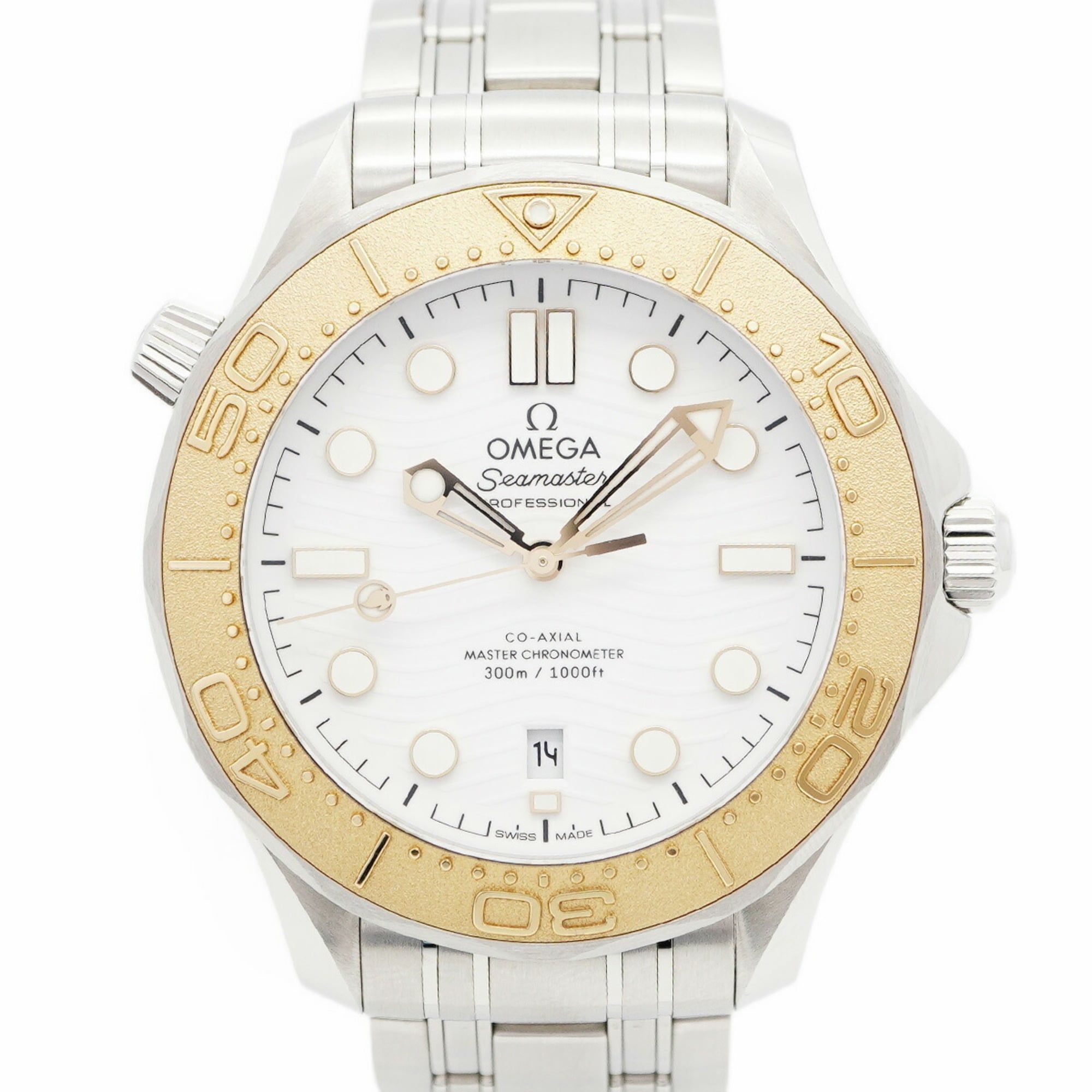 Omega Seamaster 522.21.42.20.04.001 White Dial Men's Watch