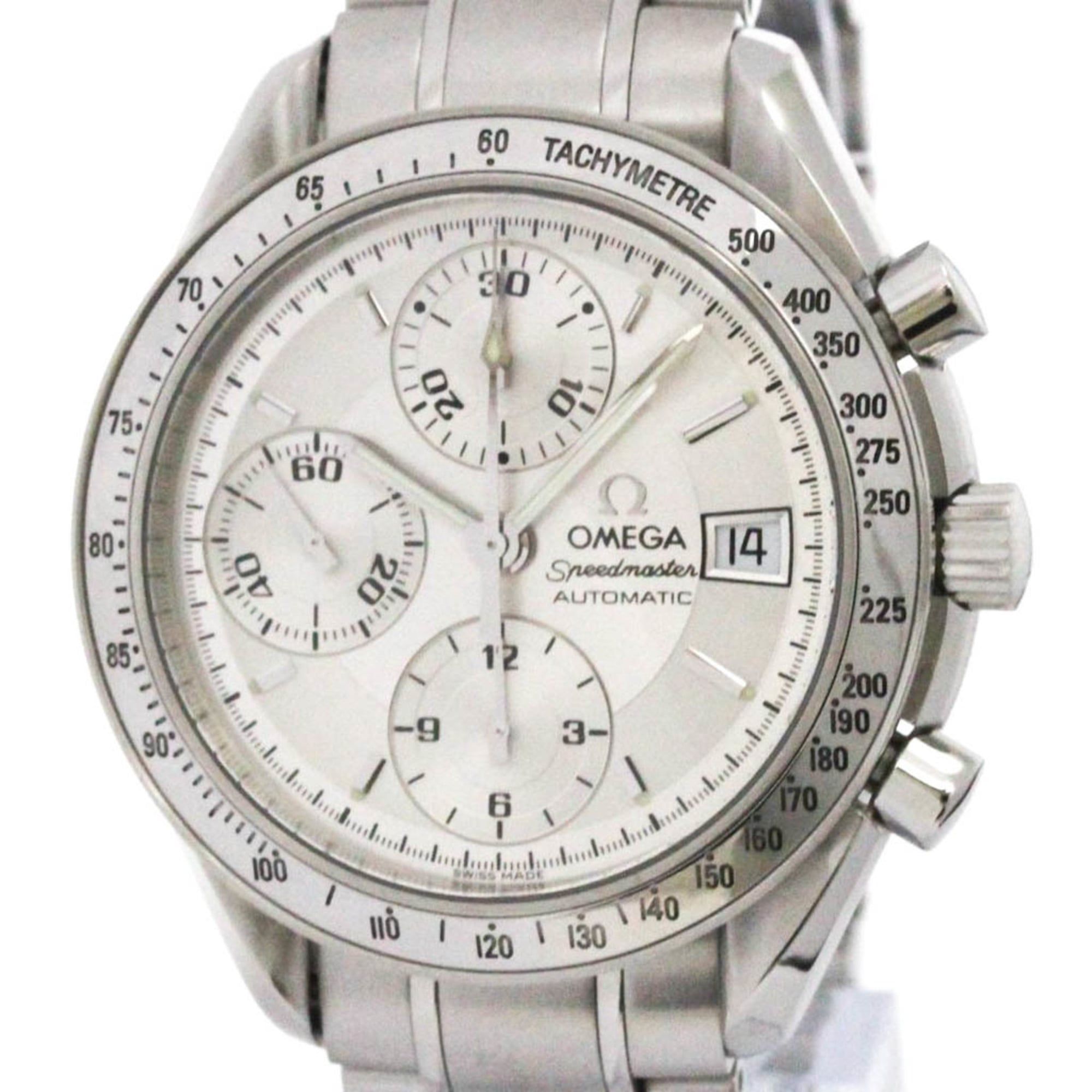 OMEGA Speedmaster Date Steel Automatic Mens Watch 3513.30 Polished