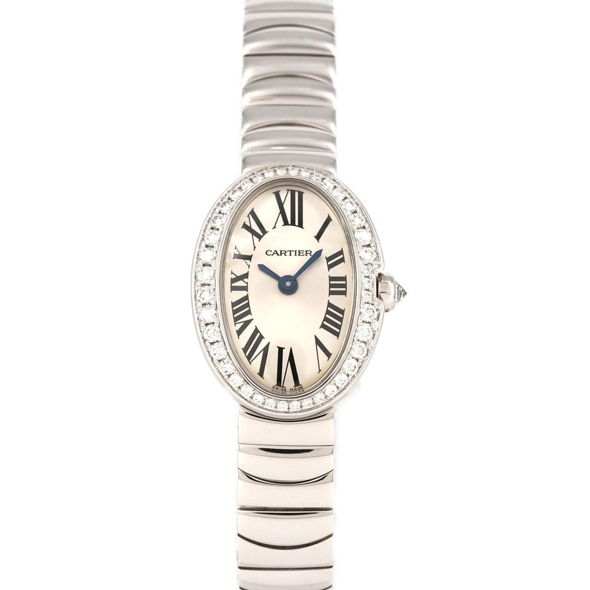 Cartier Mini Baignoire WG D WB520025 Quartz Watch