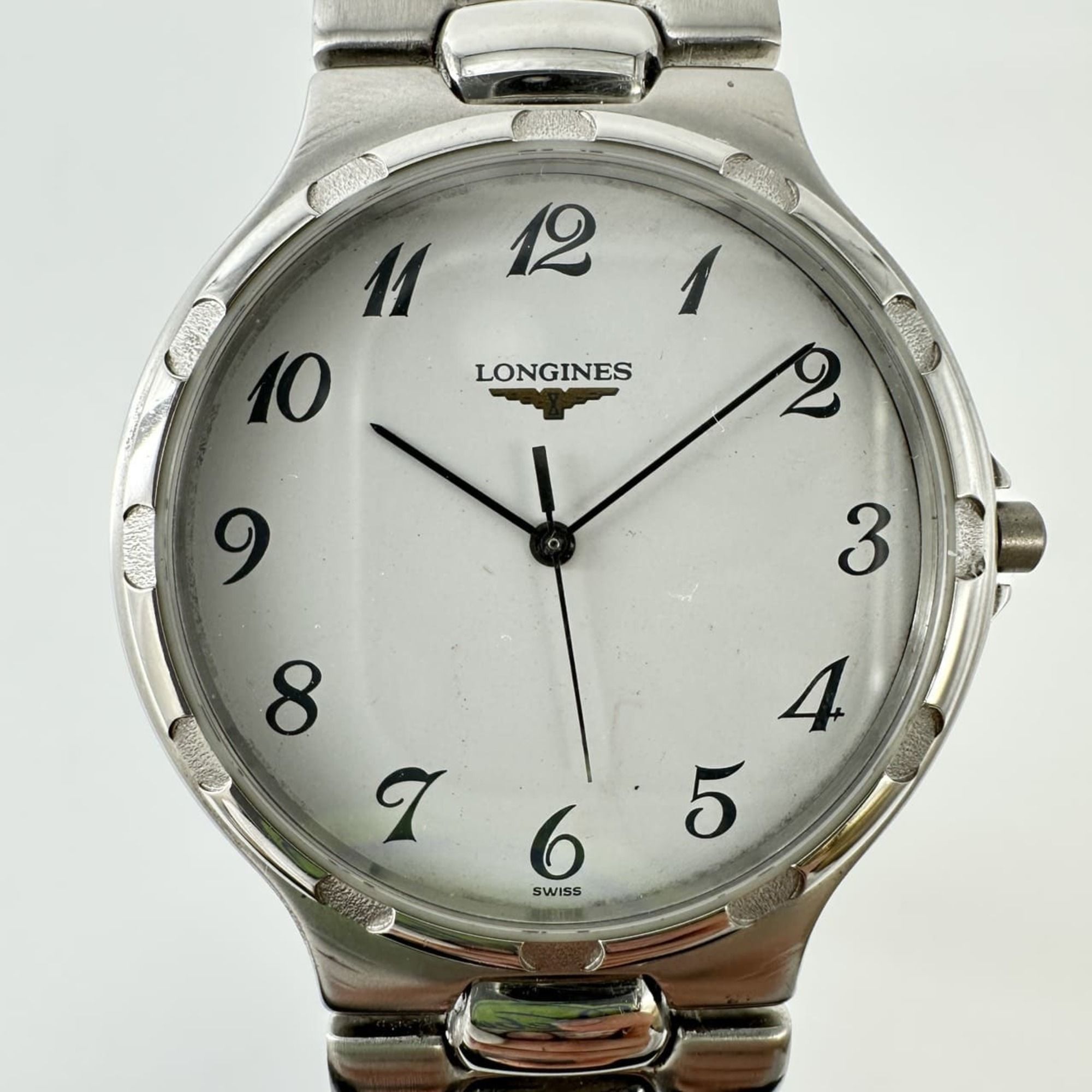 LONGINES Conquest Quartz Watch, Silver, for Men and Women