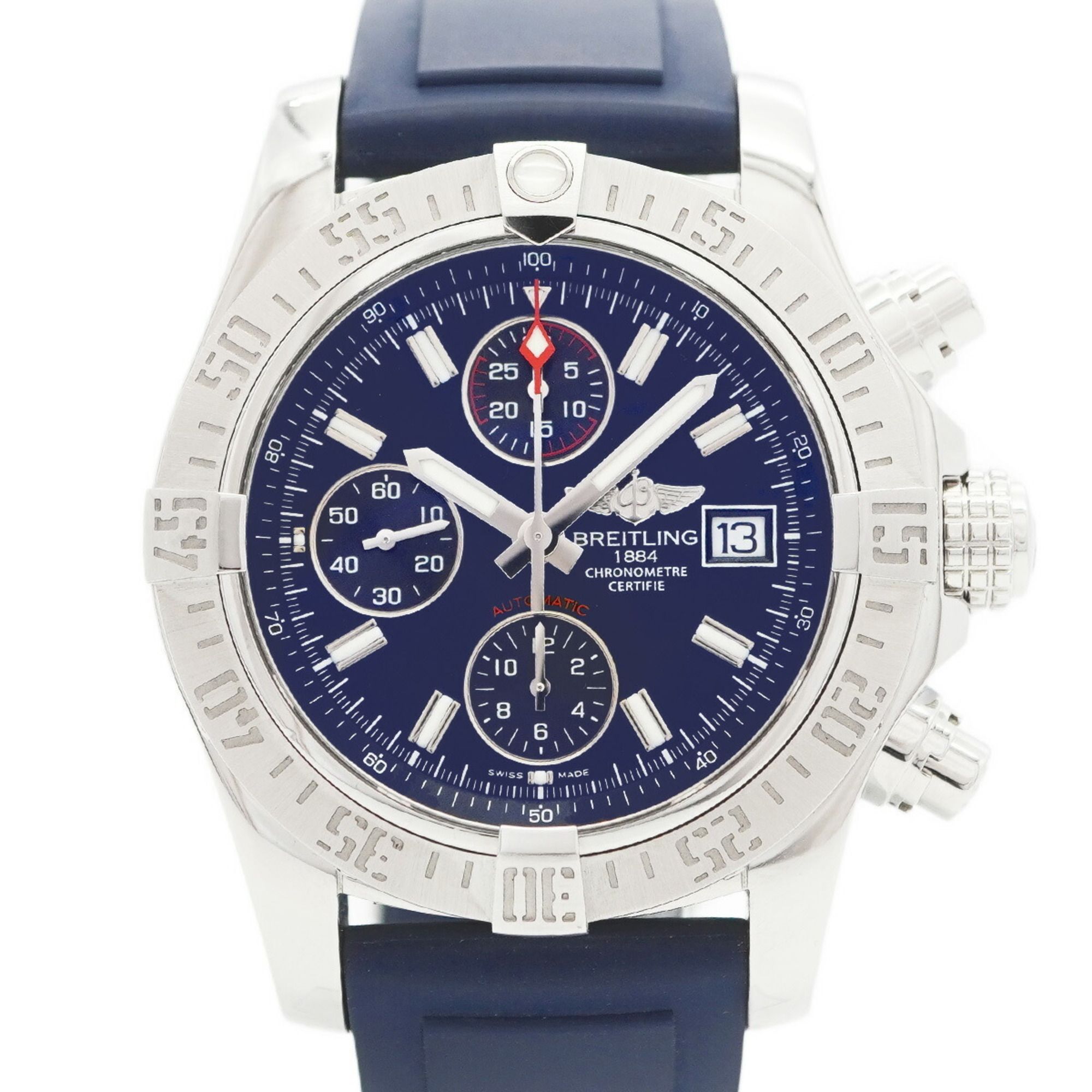 Breitling Avenger II A13381 Black Dial Men's Watch