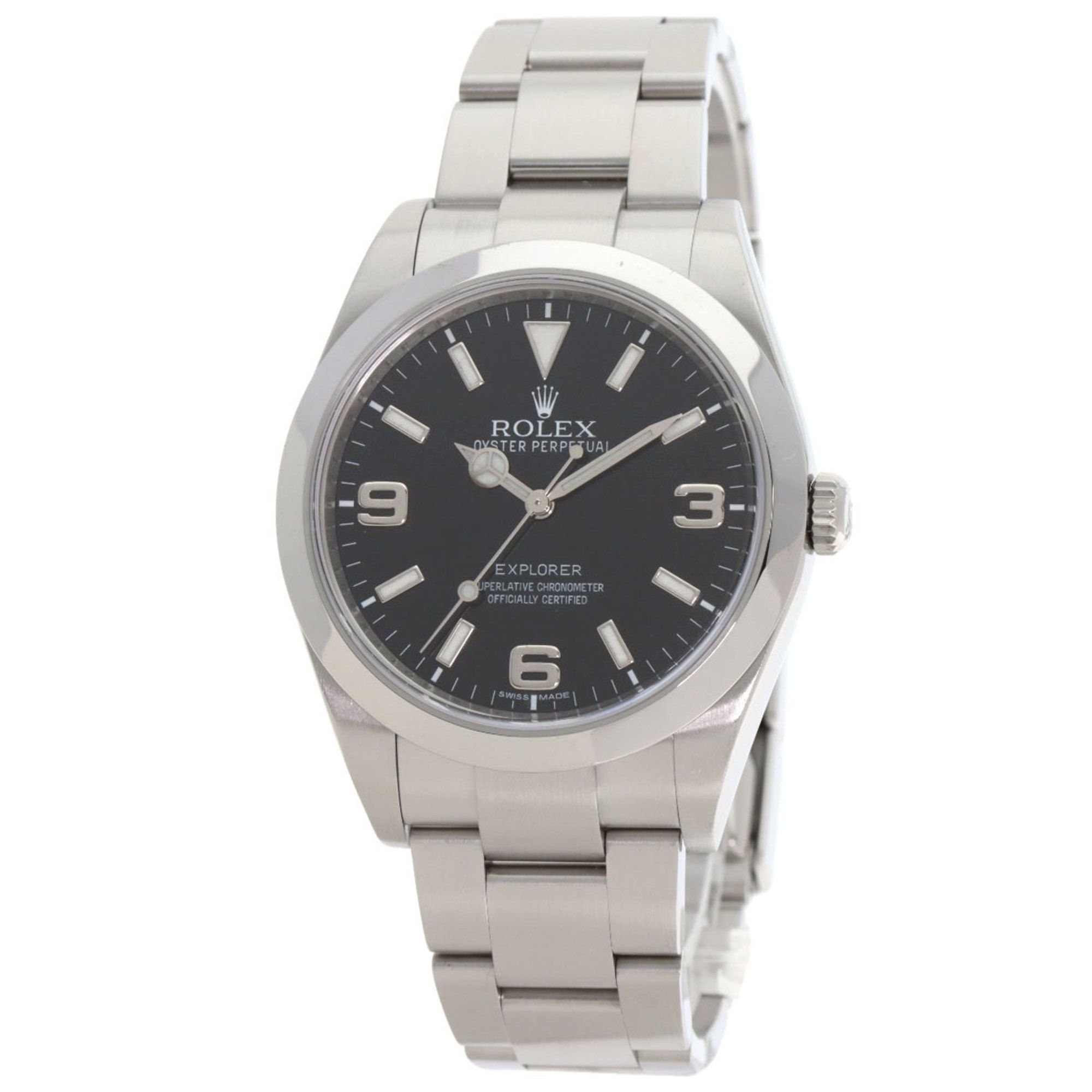 Rolex Explorer 214270 Early Model Stainless Steel Men's Watch