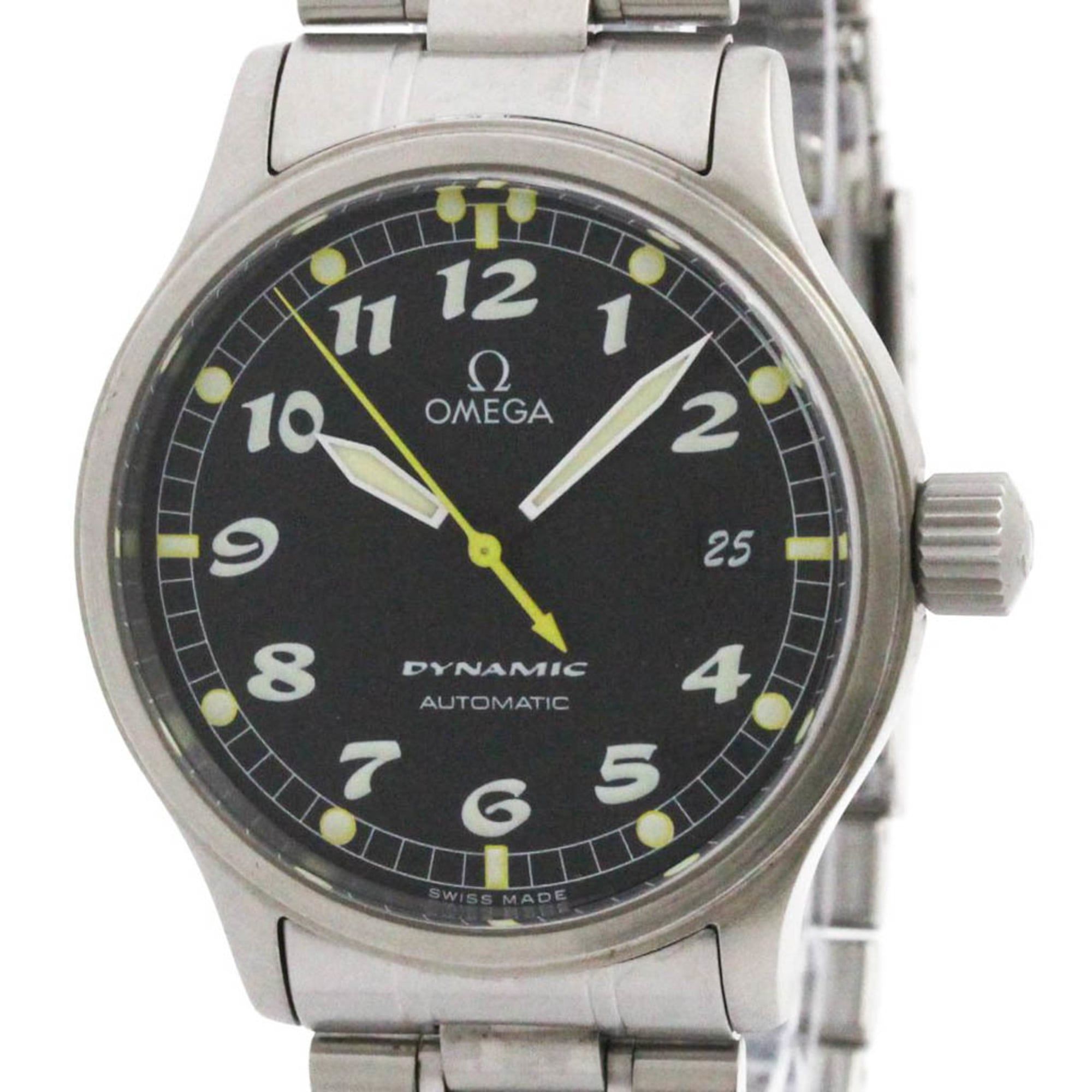 OMEGA Dynamic Stainless Steel Automatic Mens Watch 5200.50 Polished