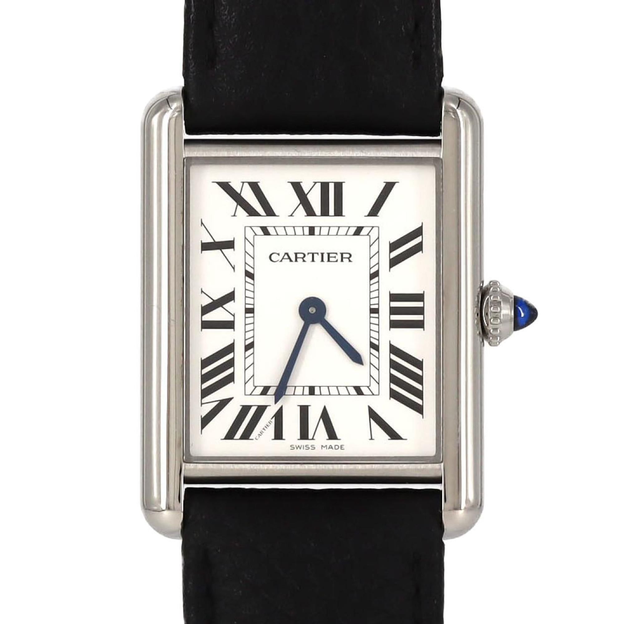 Cartier Tank Must LM WSTA0041 Stainless Steel Quartz Watch