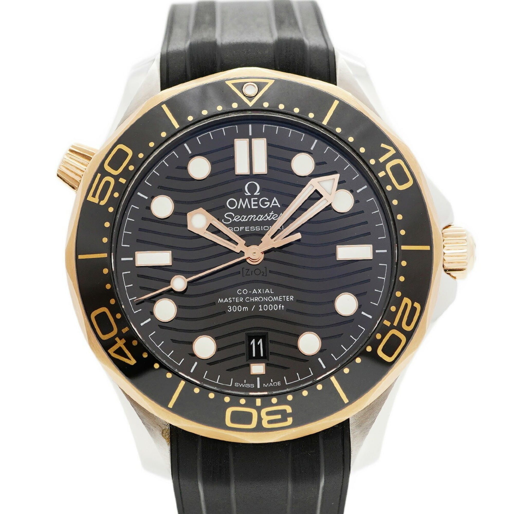 Omega Seamaster 210.22.42.20.01.002 Black Dial Men's Watch