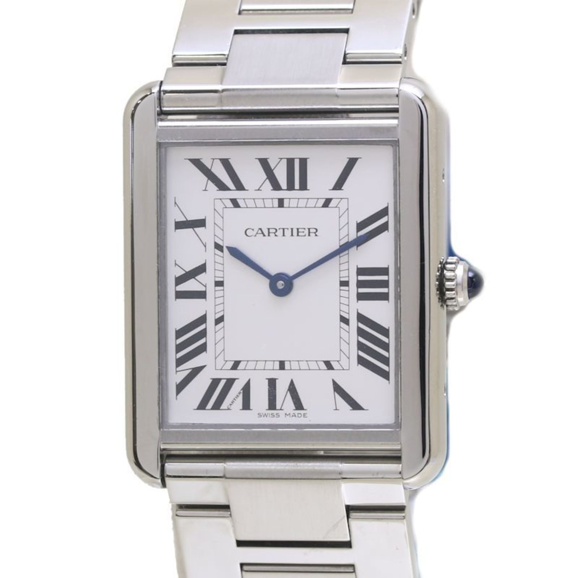 CARTIER Tank Solo LM W5200014 Stainless Steel Men's 39995 Watch