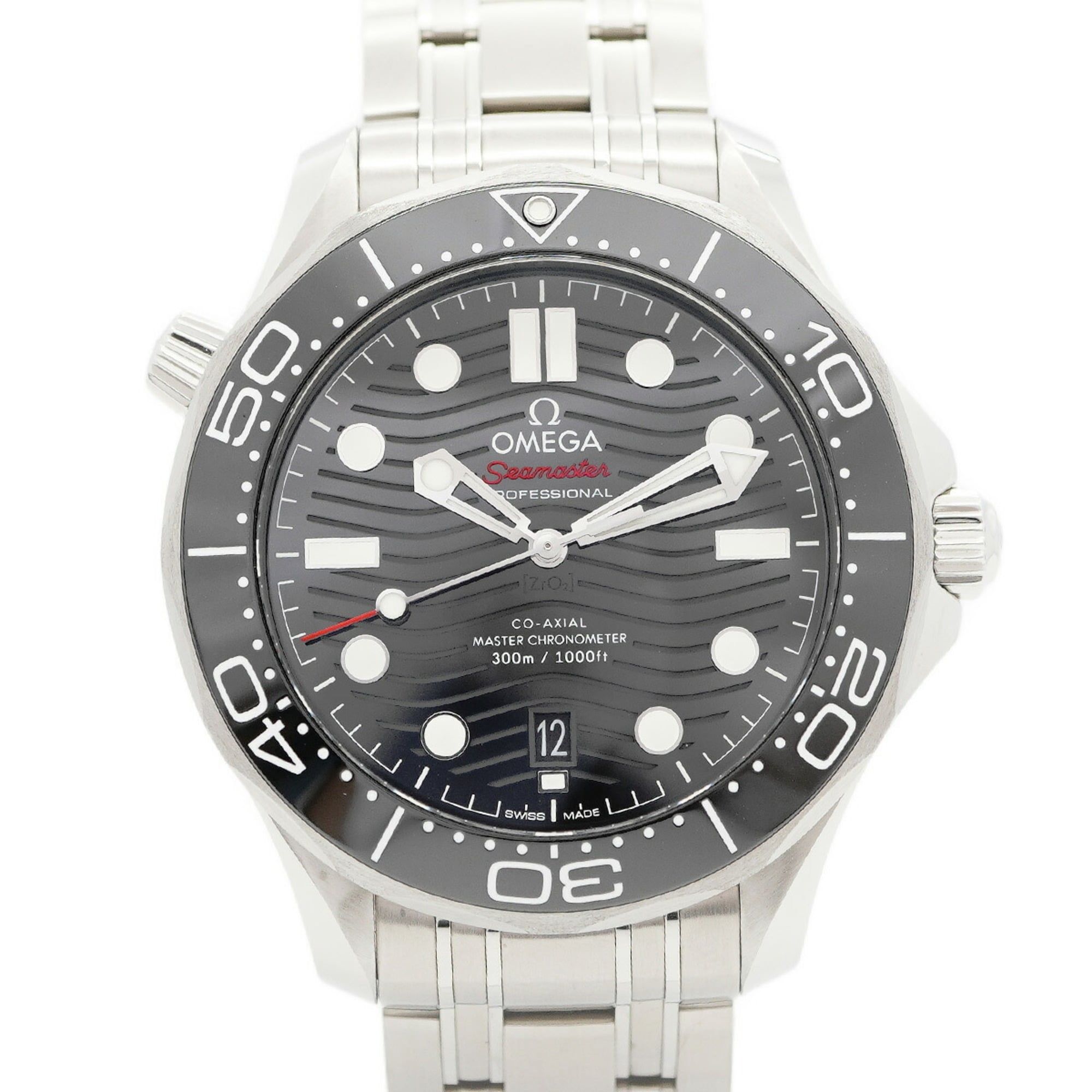 Omega Seamaster 210.30.42.20.01.001 Black Dial Men's Watch