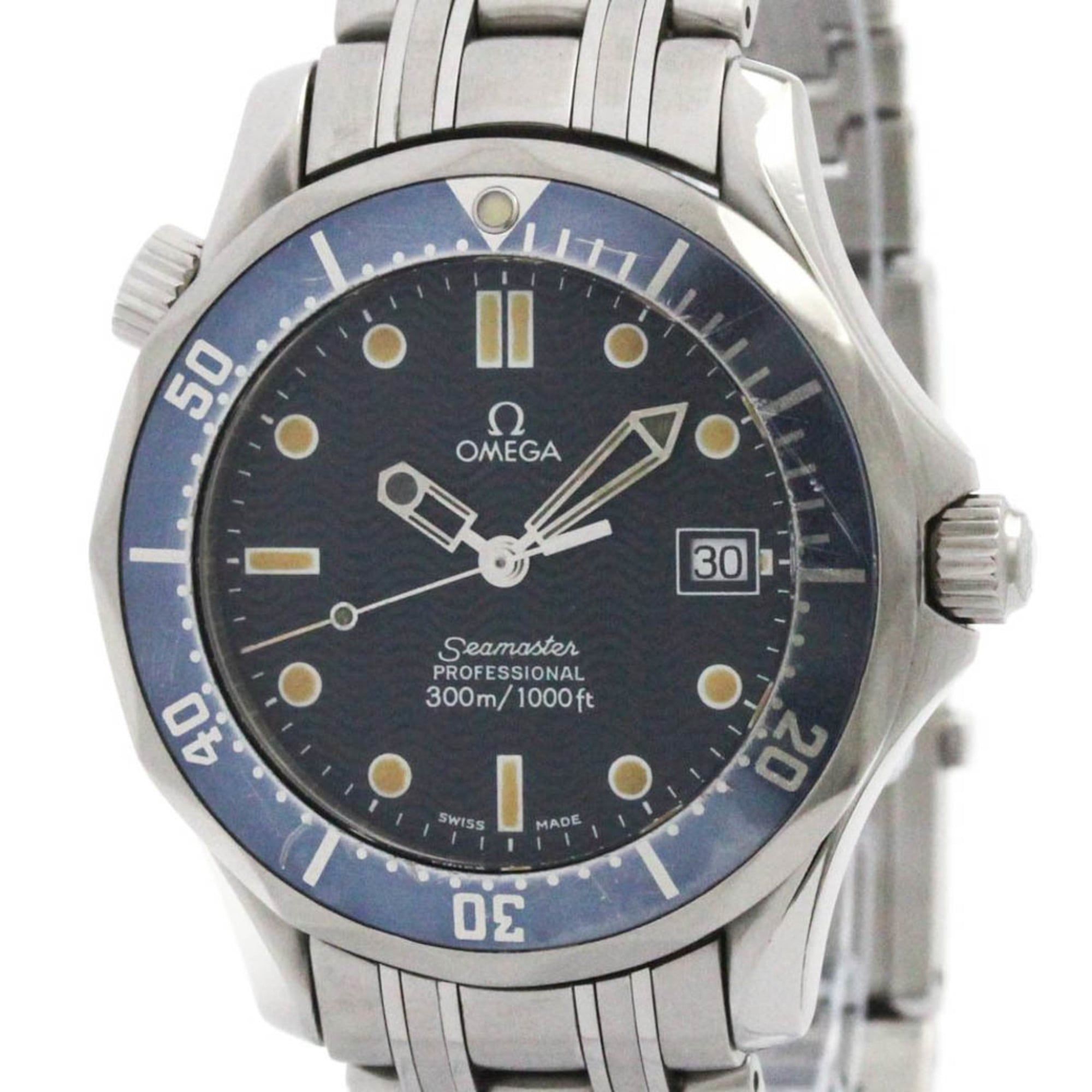 OMEGA Seamaster Professional 300M Steel Mid Size Watch 2561.80 Polished