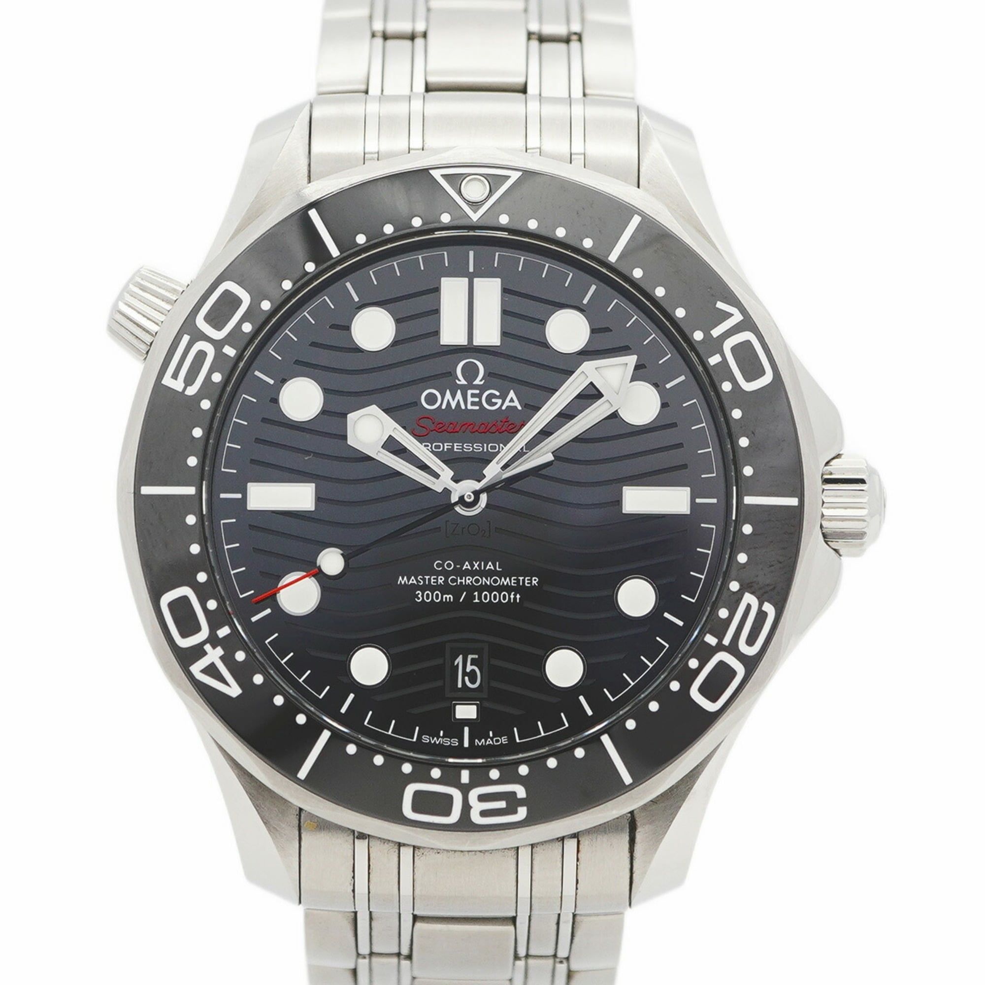 Omega Seamaster 210.30.42.20.01.001 Black Dial Men's Watch