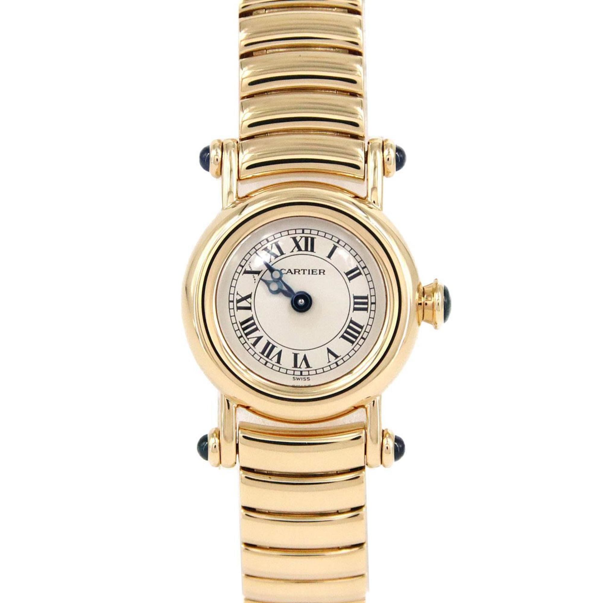 Cartier Mini Diabolo YG W1511556 Quartz Watch