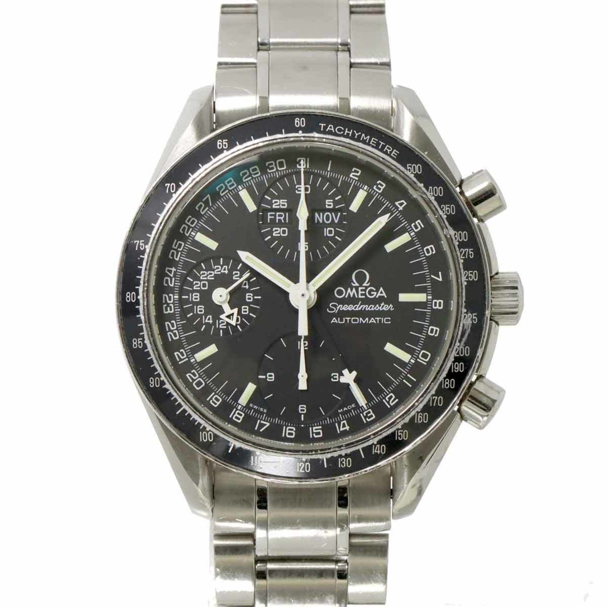 OMEGA Speedmaster Mark 40 Cosmos Triple Calendar 3520 50 Men's Watch Black Automatic