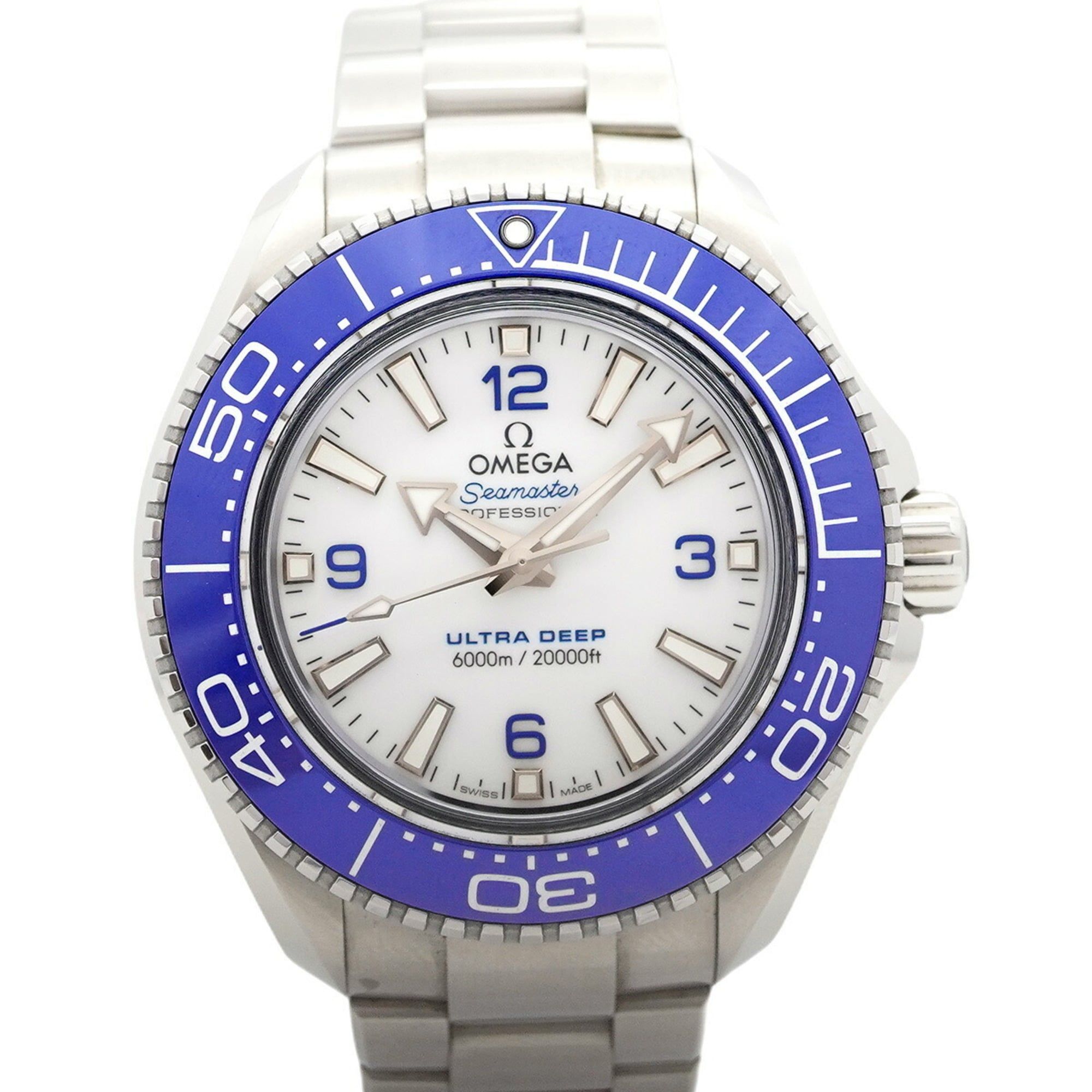 Omega Seamaster 215.30.46.21.04.001 White Dial Men's Watch