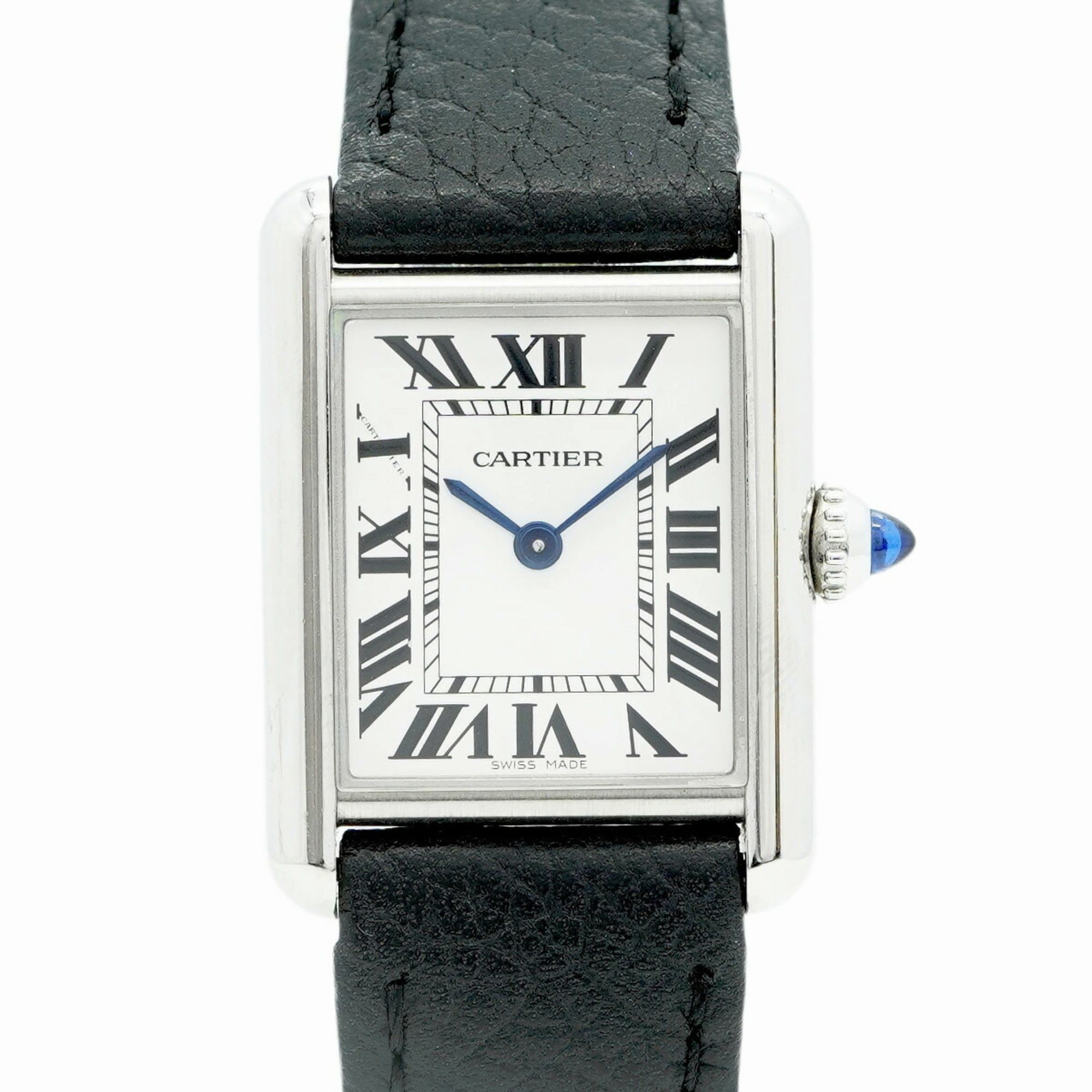 Cartier Tank Must SM WSTA0042 Silver Dial Women's Watch