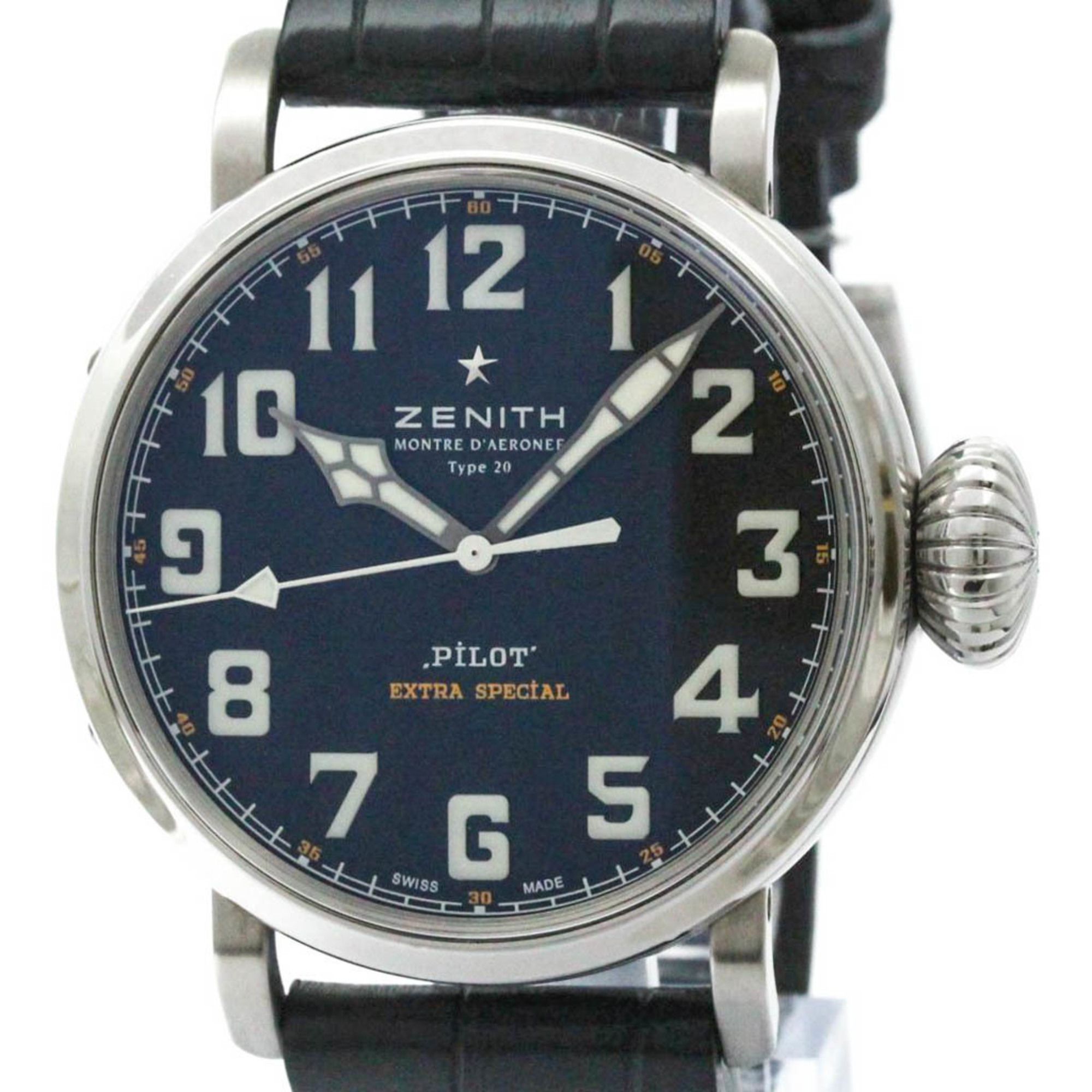 ZENITH Pilot Type 20 Extra Special Steel Automatic Watch 03.2430.3000