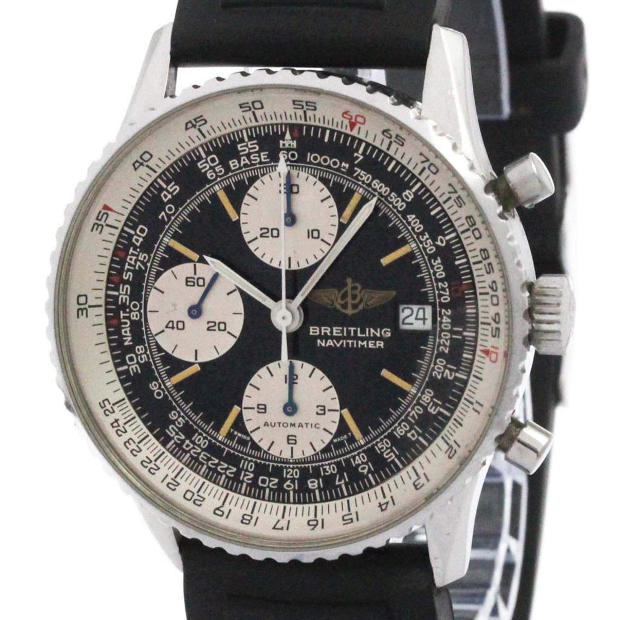 BREILING Old Navitimer Steel Automatic Mens Watch A13019 (???????)