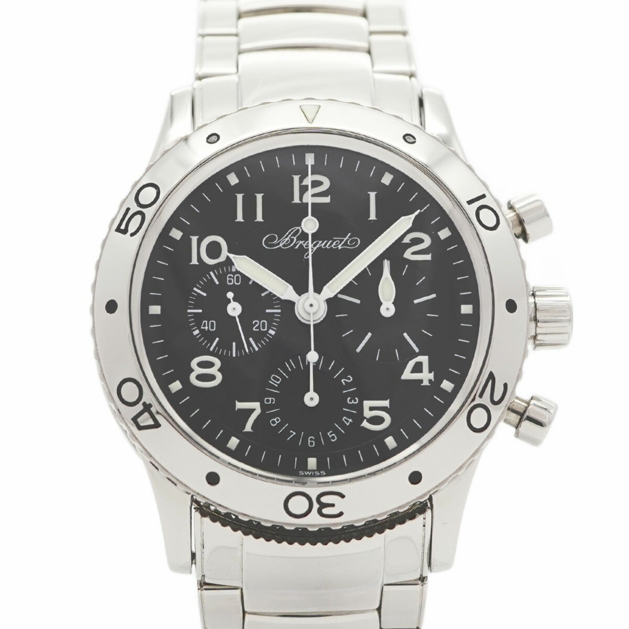 Breguet Aéronavale Type XX 3800 Black Dial Men's Watch